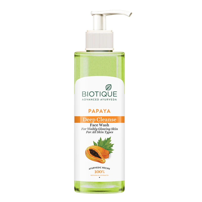 BIOTIQUE - Papaya Deep Cleanse Face Wash