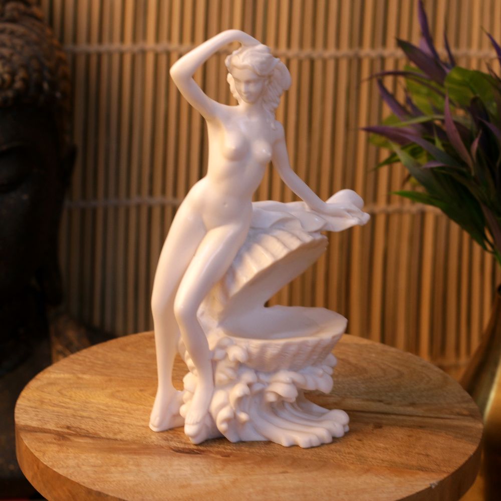 MARBLE EUROPEAN SEAP (OYSTR) LADY