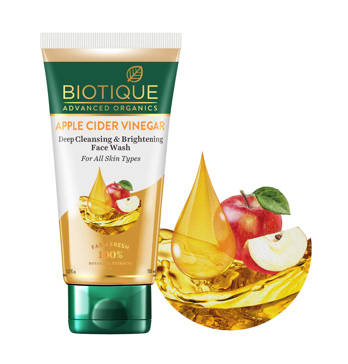 BIOTIQUE - Apple Cider Vinegar Face Wash