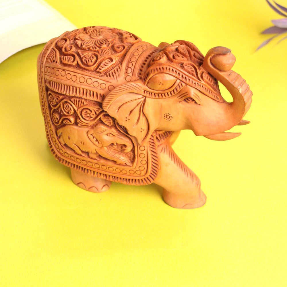IDOL- WOODEN ELEPHENT
