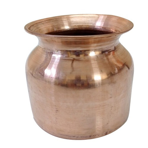 Copper Kalash Lota for Puja patra (Copper, 500ml)