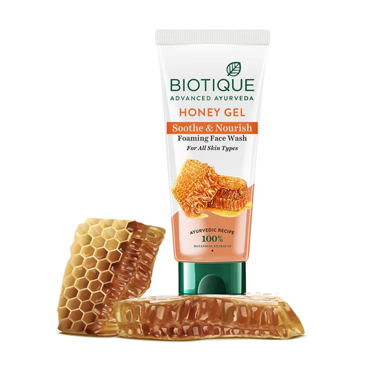 BIOTIQUE - Honey Gel Soothe & Nourish Foaming Face Wash