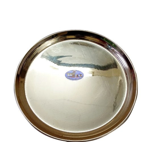 Pure Brass Dinner Plate / Puja Thali for Pooja and Serving Purpose