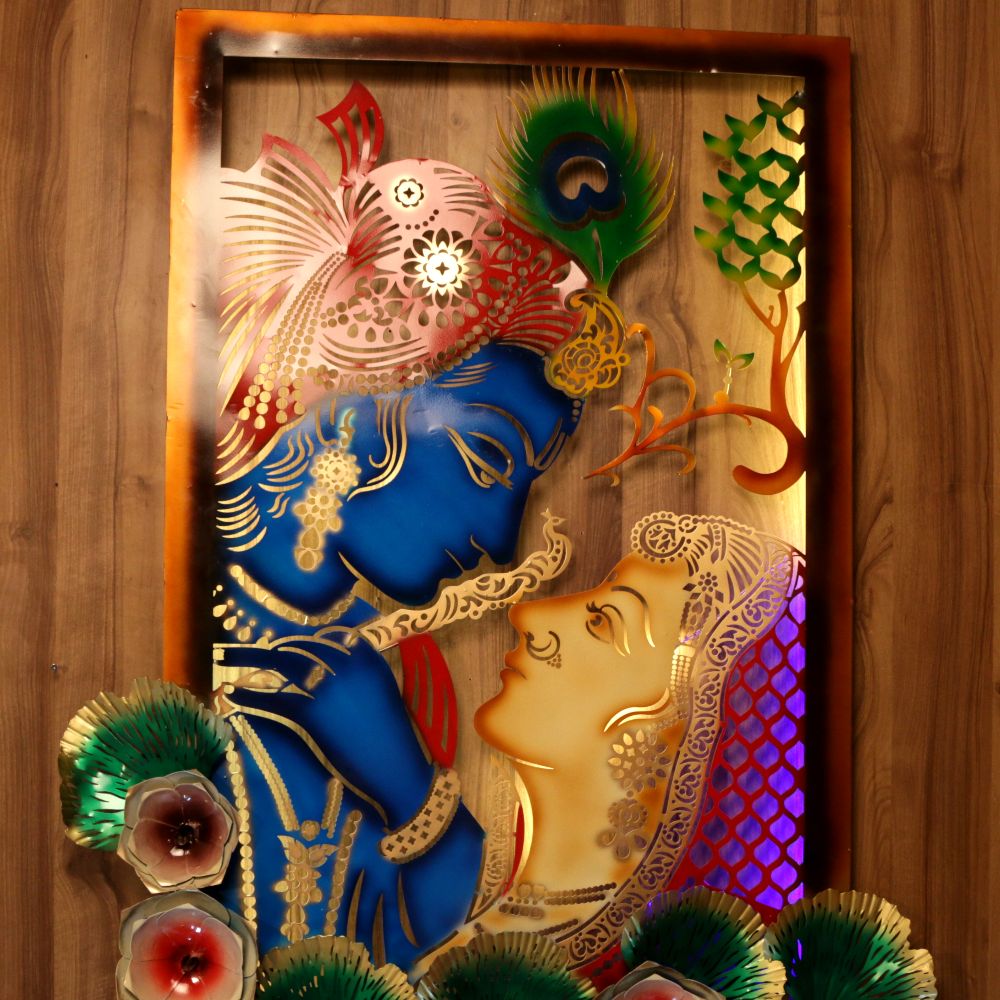 IRON DECORATIVE WALL HANGING MURLI MANOHAR